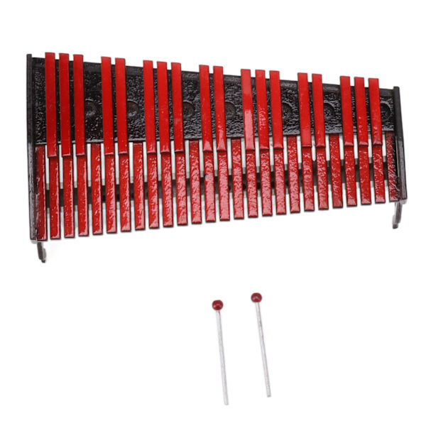 Dockhus Marimba Instrument Miniatyr Realistisk Heminredning Dockhus Musikinstrument