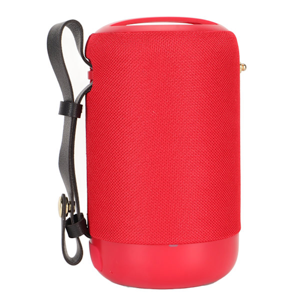 Bluetooth Kaiutin Monitoiminen IPX5 Vedenpitävä Vahva Basso Stereo Ääni Hands Free Call Kannettava langaton kaiutin kotiin Travel Party Red