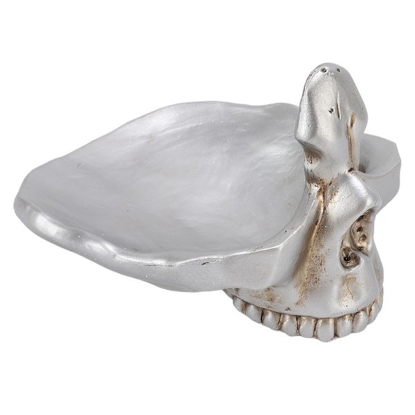 Kranium Brilleholder Dekorativ Kunstig Harpiks Statue Briller Display Holder til Hjemmet Kontor