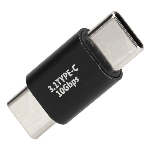 USB C Extender Adapter Type C 3.1 Hann til Hann Adapter Støtte Hurtiglading 10 Gbps dataoverføring