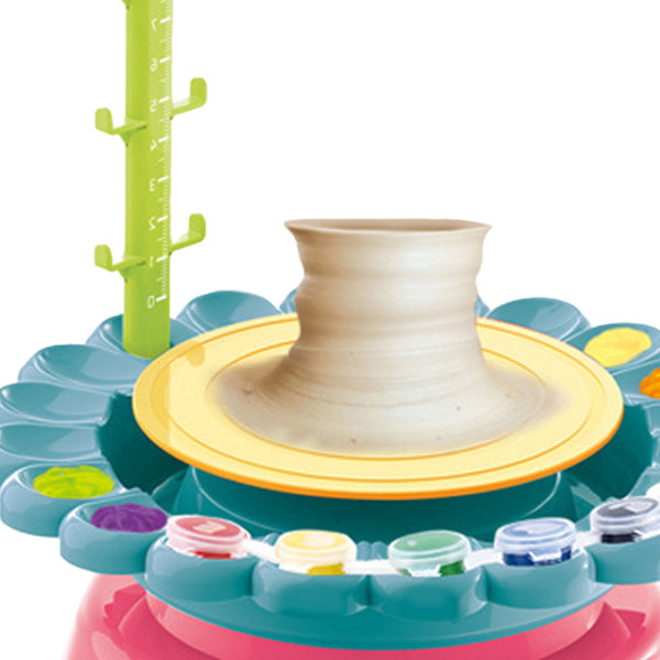 Lasten savenvalmistussarja DIY Rich Color Educational Craft Activity Clay Modelling Air Dry Pottery Machine Green Red