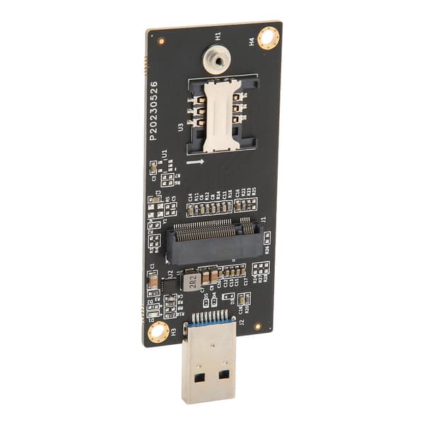 USB3.0 4G-moduulisovitinlevy NGFF M.2 Key B - USB 3.0 -sovitin SIM-korttipaikalla 4G 5G -moduulille