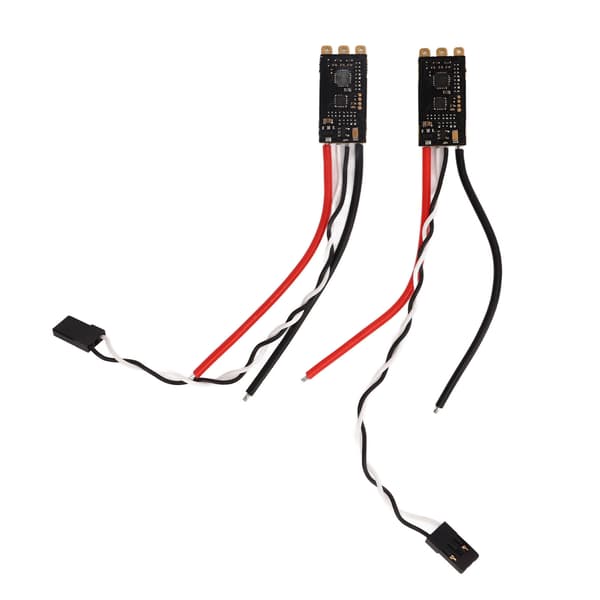 45A Børsteløs ESC Hastighetskontroller RC Drone ESC med LED-lys for FPV Crossing Drone Fire Akser Drone 2 stk