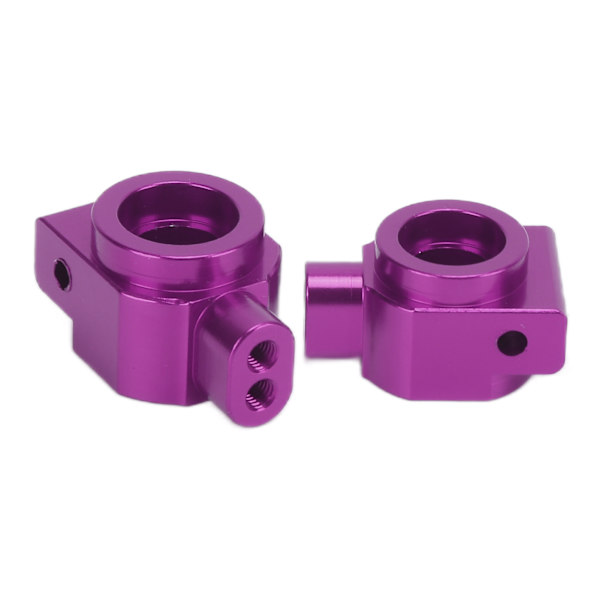 2 STK RC Bakakselholder Aluminiumslegering Bakakselholder for WLToys 104001 1/10 RC Bil Lilla
