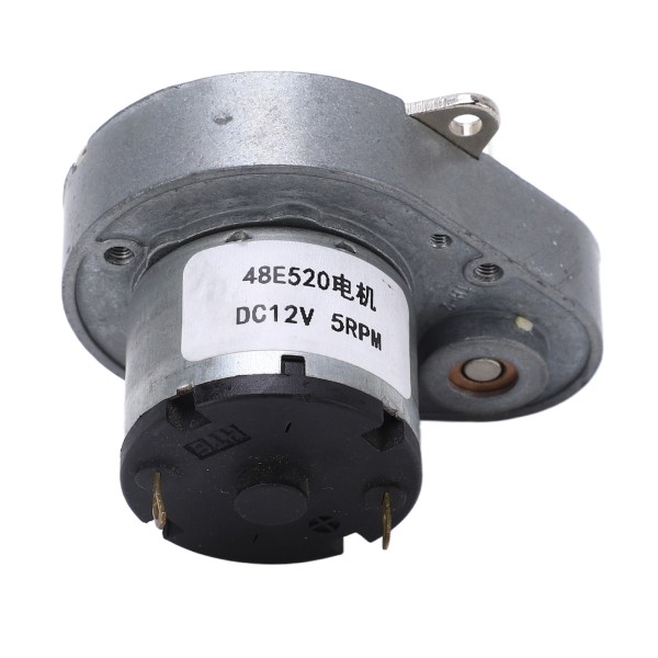 Växelmotor DC 12V 5RPM Hastighetsreducering Växelmotor Legering Stål för Robotutrustning