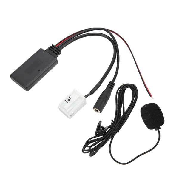12Pin Bluetooth 5.0 Modul AUX Kabel MP3 Musik Adapter Erstatning til RCD300 RCD310 RNS300 RNS310 RCD510 med Mikrofon