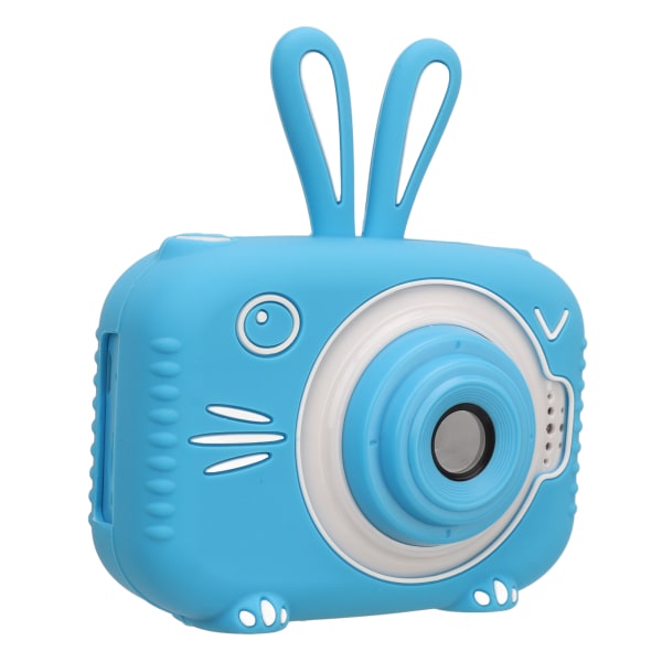 1080P lasten digitaalikamera lasten kamera 2 tuuman näytöllä tytöille pojille lelulahja H2 Blue Rabbit