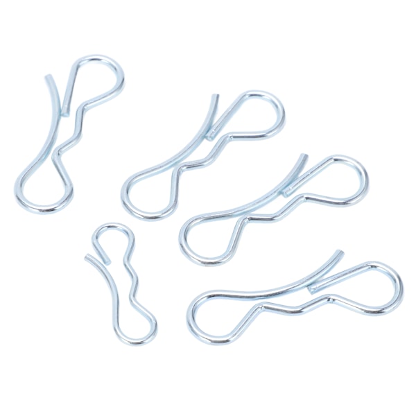 5st Bow Tie Lås Saxpinnar Järn Anti-korrosion Däck Clip Kit Universal Hårdvarutillbehör