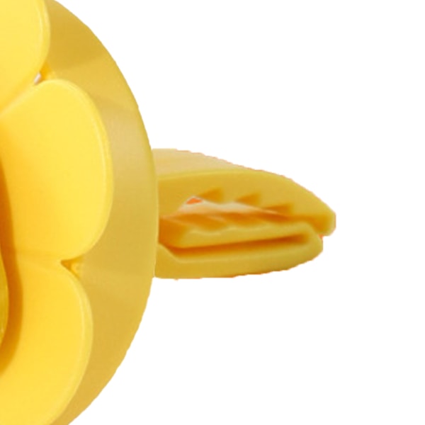 Bil Luftutlopp Vent Luftfräschare Söt Liten Blomma Rotation Fläkt Bil Vent Clip Doft Diffusor för Bil Interiör Dekoration Anka