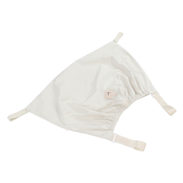 Genanvendelig klapvognsposearrangør med stor kapacitet, elastisk nylon klapvognsarrangør til babyshowers Lille kanin
