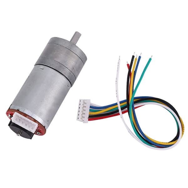 Encoder Växelmotor Kit med Monteringsfäste och 65mm Hjul - DIY för Smart Bil Robot (1 Styck)