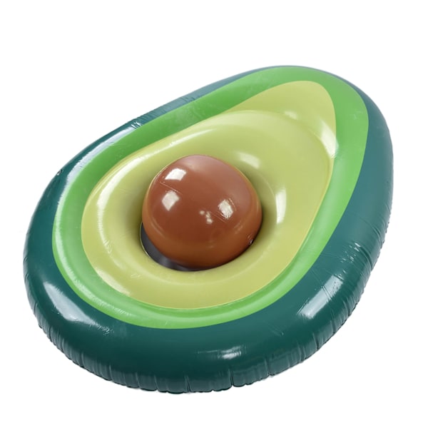 Avocado Pool Float PVC Oppustelig Pools Flåde Liggestol Strand Flydende Fest Legetøj med Bold