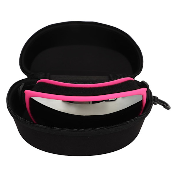 Hundglasögon Rosa Ram Ultraviolett Säker Vindtät Andningsbar Justerbar Rem Hundglasögon för Utomhusbruk Silverlins