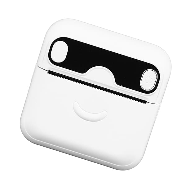Miniprinter Bluetooth-forbindelse Blækfri udskrivning Bærbar lomme-printer til dokumenter Forkerte spørgsmål Noter