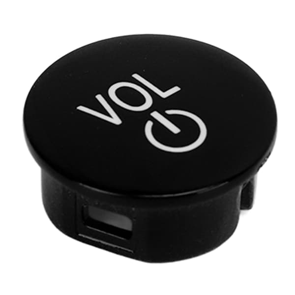 Central Audio Switch Button Bil Lydstyrkekontrol Trykknap Udskiftning til M3 M4 G80 G82 G83 Sort