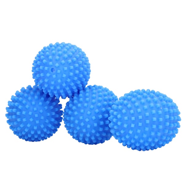 4PCS Oval Laundry Cleaning Balls High Softness Reusable PVC Washing Machine Balls for Home