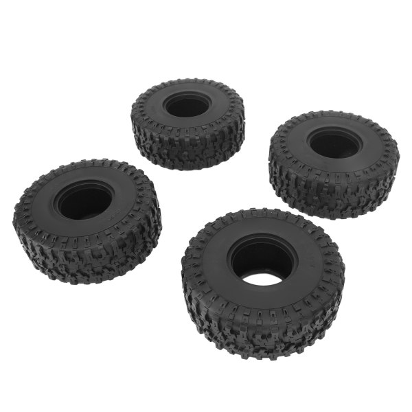 4st 1.9in RC Crawler Däck för SCX10 Hög Nötningsbeständighet Stark Dämpning Flexibel 1/10 RC Gummihjul Däck