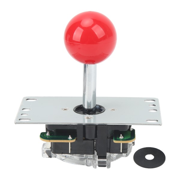 Arcade Joystick Gamepad Tee itse - Joystick Arcade Game Fighting Stick Vaihtoosat Pin Piirilevy ja pallopää punainen
