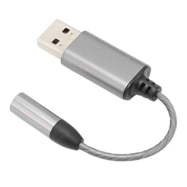 USB-sovitin 2 in 1 Laaja yhteensopivuus Älykäs siru Kompakti Kestävä Helppokäyttöinen USB - Aux-kaapeli kotiin ja toimistoon
