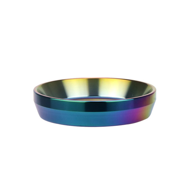 Doseringstratt Anti Flygande Pulver Aluminiumlegering Universal Dosering Ringar för Hushåll Kaffebutik 58mm/2.3in Bländande Färg