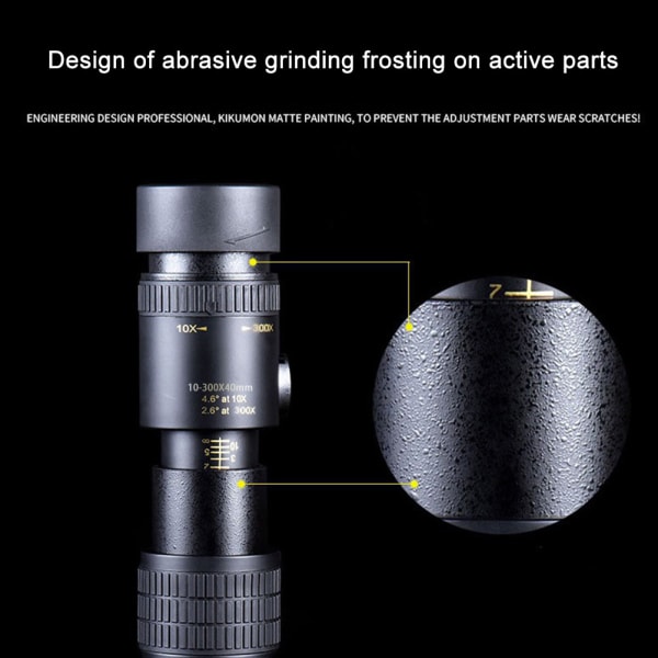 Monocular Scope HD Prism 10X100 Monocular Telescope for Racing Beach Bird Watching Bådsejlads