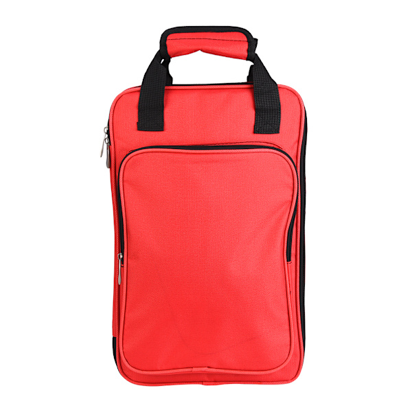 Drum Stick Laukku Paksutettu puuvillainen Multi Punainen Double Strap Bag