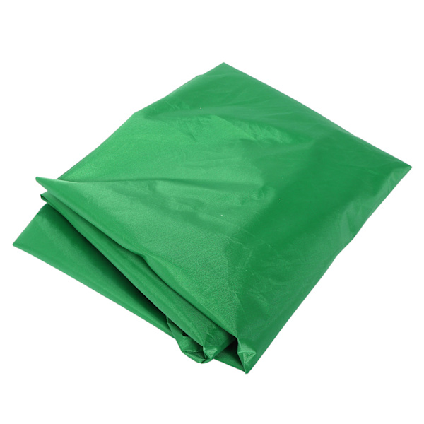 Vedenpitävä kuusikulmainen lasten hiekkalaatikon kansi suoja puutarha uima-allas aurinkosuoja vihreä 140x110x20cm