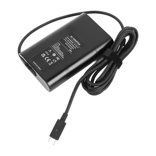 Type C bærbar strømadapter 65W 20V 3.25A Multi-beskyttelse Type C bærbar oplader til computer tablet EU-stik 100-240V