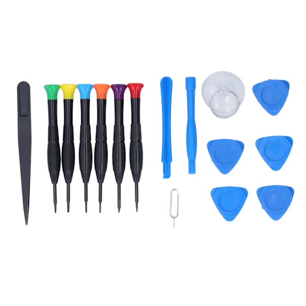 Disassembly Tool Set Screwdriver Prying Picks Suction Cup Opening Kit for Electronic Repair