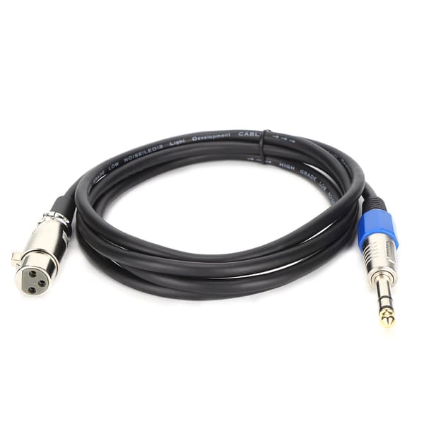 JORINDO JD6015 XLR Naaras - 6,35 mm:n Jakki Balansoitu Mikrofonikaapeli 2M