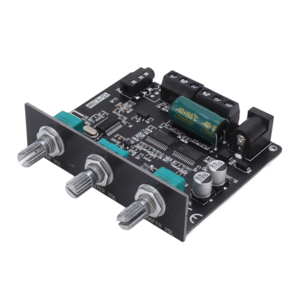 2.1-kanals Bluetooth Power Amplifier Board Diskant Bass APP-kontroll Bluetooth 5.1 forsterkermodul