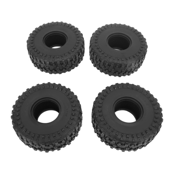 4st 1.9in RC Crawler Däck för SCX10 Hög Nötningsbeständighet Stark Dämpning Flexibel 1/10 RC Gummihjul Däck