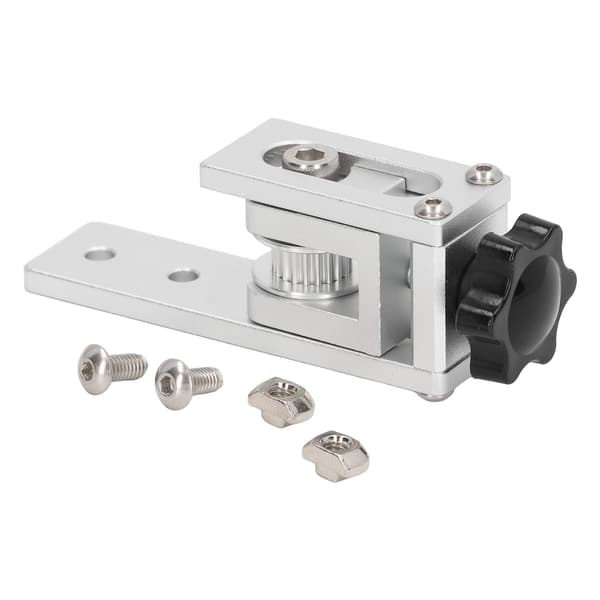 X-aksel remstrammer aluminiumslegering formonteret remstrammer til Ender 3 til CR10 3D-printer sølv
