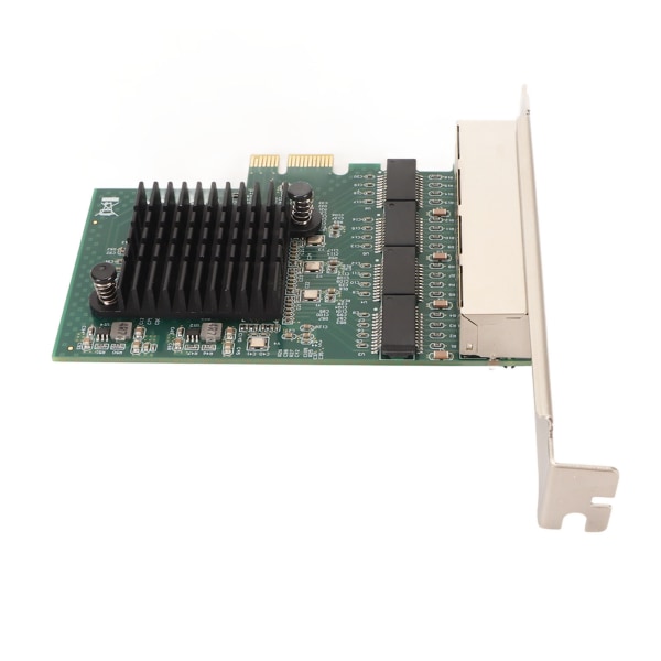 PCIe X1 -verkkokortti Professional Plug and Play 4-porttinen PCIe Gigabit Ethernet -palvelinsovitin PC-pöytätietokoneeseen