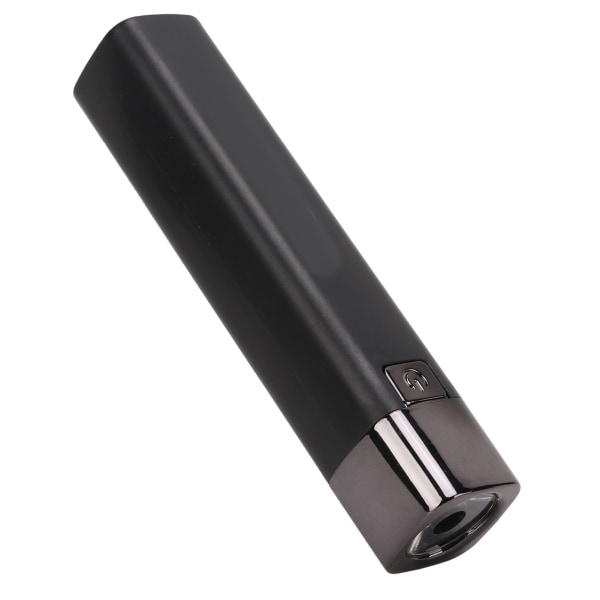 Ladattava Superkirkas Taskulamppu Mini USB Sähkötaskulamppu Virtapankkitoiminnolla Ulkoiluun Musta