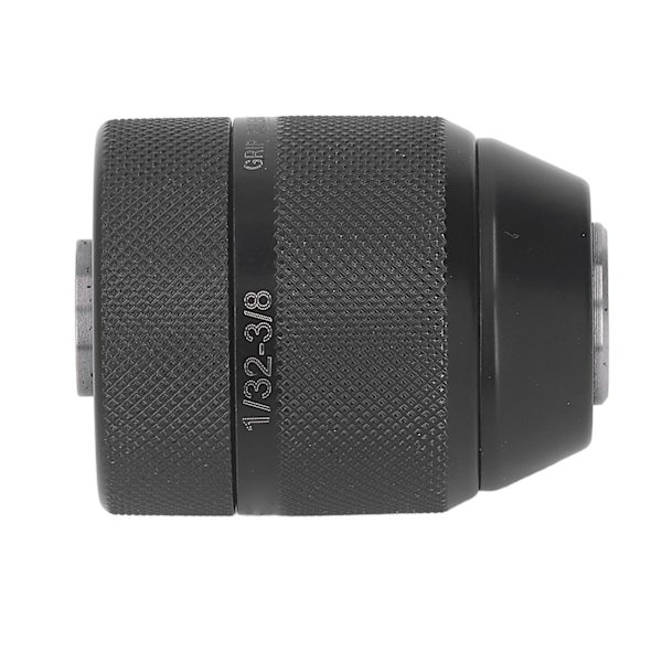 Självspännande borrchuck 3/8‑24UNF Montering Metall Nyckellös Chuck 0,8‑10mm Spännvidd