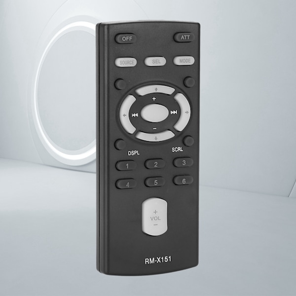 Fjärrkontroll för Sony Car DVD RM-X151 CDX-GT340 CDX-GT240 CDX-GT Byte av fjärrkontroll