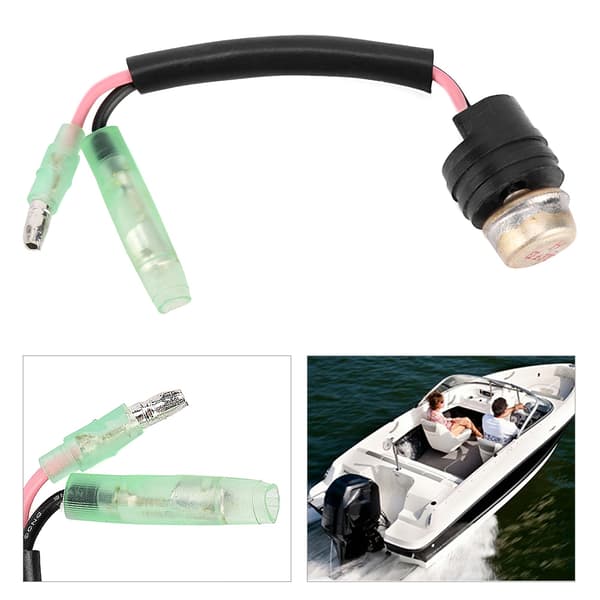 Kjølevæske Oljetemperatursensor Brytermontering for Marinebåt Yatch Utenbordsmotor