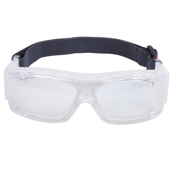 Anlorr Outdoor Sport Sikkerhedsbriller Åndbare beskyttelsesbriller til Tennis BasketballWhite