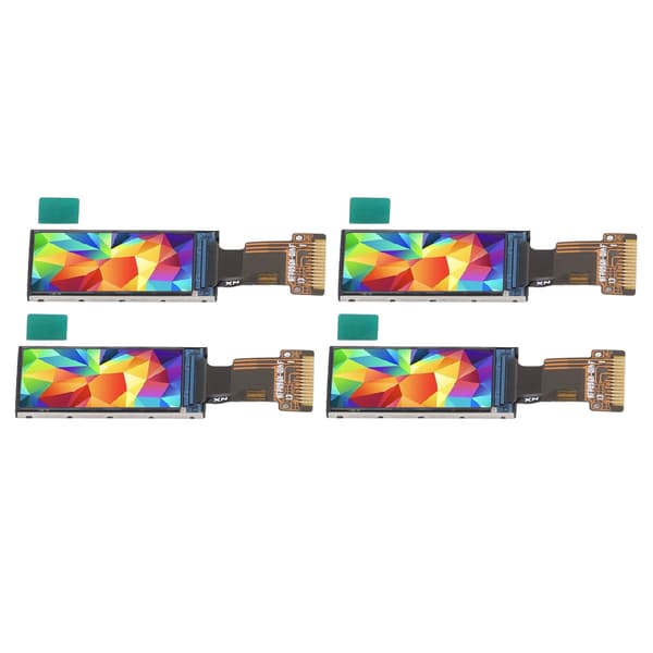 4 stk. 0,96in TFT Farveskærm SPI Interface ST7735S Drev IPS Display Modul 80x160 Svejsning Montering