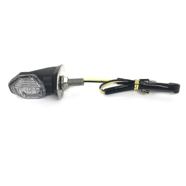 Mini Universal Motorsykkel LED-blinklys, Amber Blinker LED Super Bright-lampe, DRL-baklykter (4 stk)