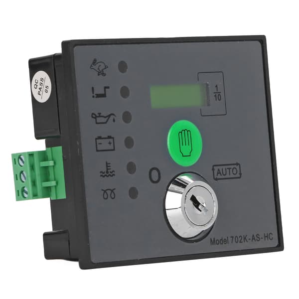 Generatorstyrmodul Auto Start LED-indikator LCD-skärm Genset-kontroller 8-35VDC