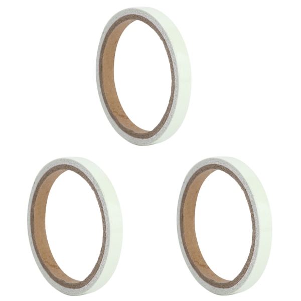 10 st Luminous Tape Självhäftande Scen Fluorescerande Fosforescerande Halkskydd Dekal (Grön 1 cm x 3 meter)