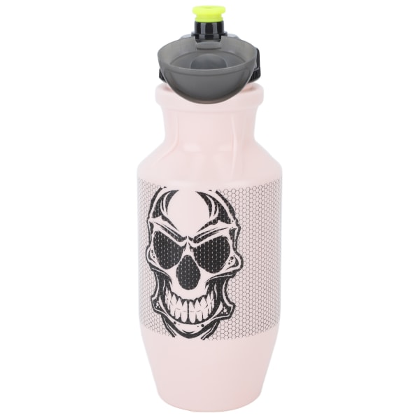 Sykkelvannflaske utendørs klemmetype 550 ml stor kaliber PP5 lett å gripe sykkelsport vannkoker rosa