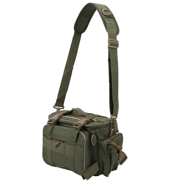 Multifunktionell polyester vattentät fiskeväska Composite Shaping Toolkit Tool Bagarmy grön