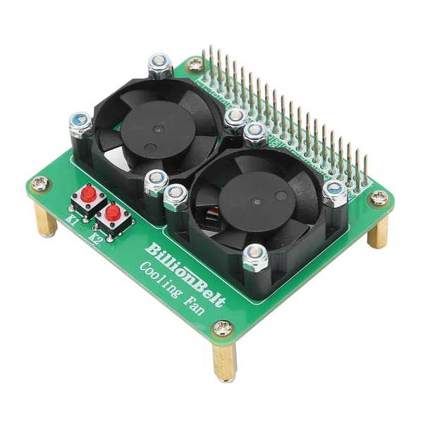 Raspberry Pi 3B 4B DC5V Køleventilator Enkelt Chip Computer Tilbehør Udskiftning
