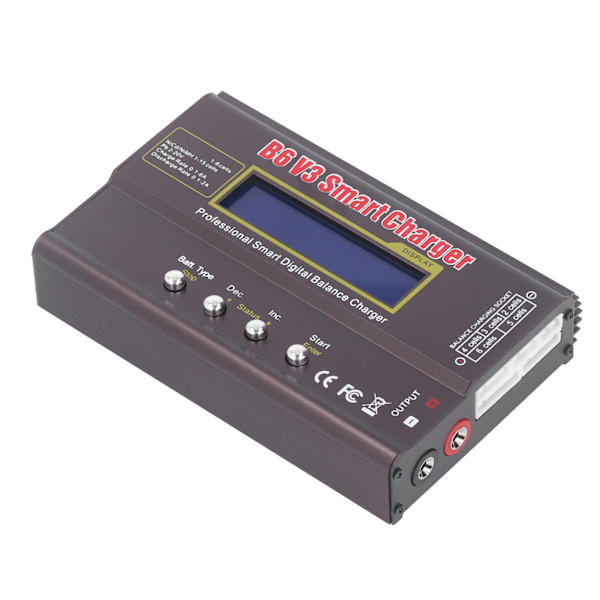 Balanceoplader-aflader, der sparer tid, 80A intelligent digital LiPo-batterioplader til bil AC 100-240V