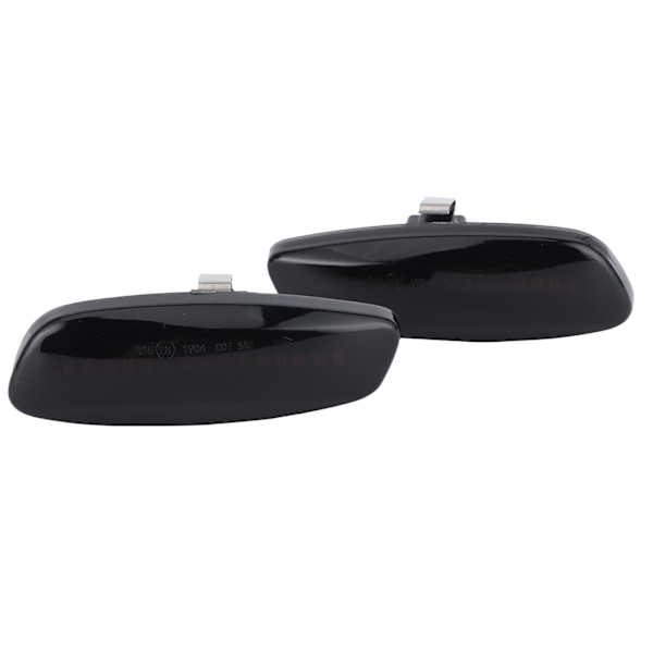 2 stk Sidemarkerlys Fender LED Blinklys Lampe Passer til Peugeot 207 308 408 3008 5008 Røkt