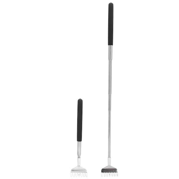 2 stk. Retractible Rygkløer Bærbar Rustfrit Stål Kradse Værktøj 20‑68cm