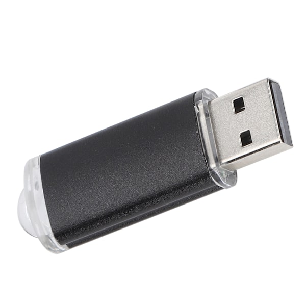 USB Flash Drive Transparent Cover Sort Bærbar Memory Stick til PC Tablet1GB